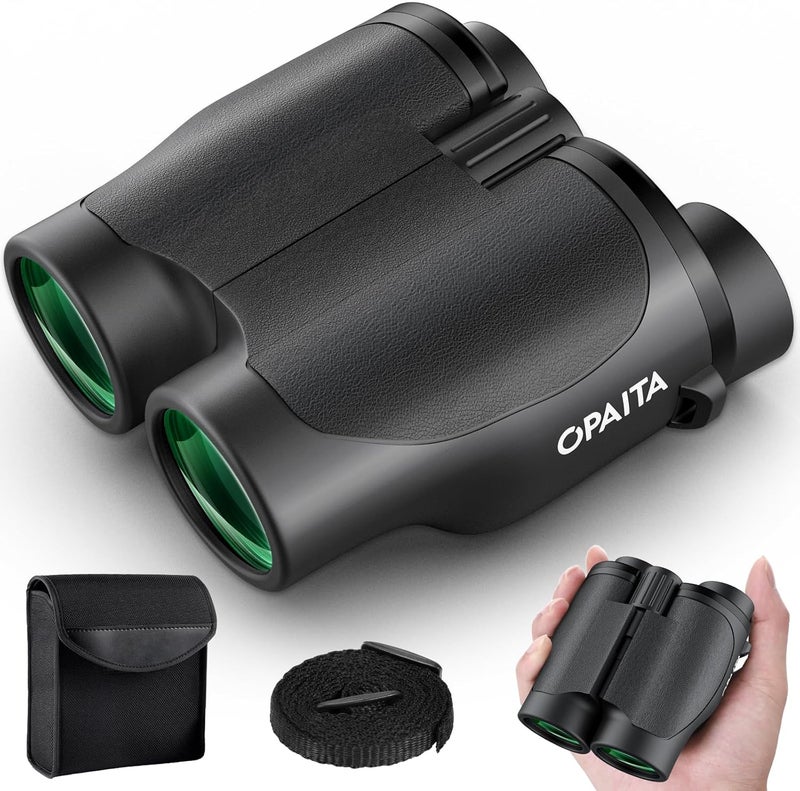 opaita Compact Binoculars for Adults High Powered - 20x32 Small Binoculars for Adults Kids with Low Light Vision for Hunting Cruise Ship Travel Concert Hiking - Image 1